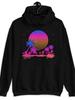 Aesthetic Vaporwave Senpai Hoodie Fuzzy Print Outdoor Hoodies Pullovers And SweatshirtsGraphic HoodiejpgHooded Sweatshirt Breathab
