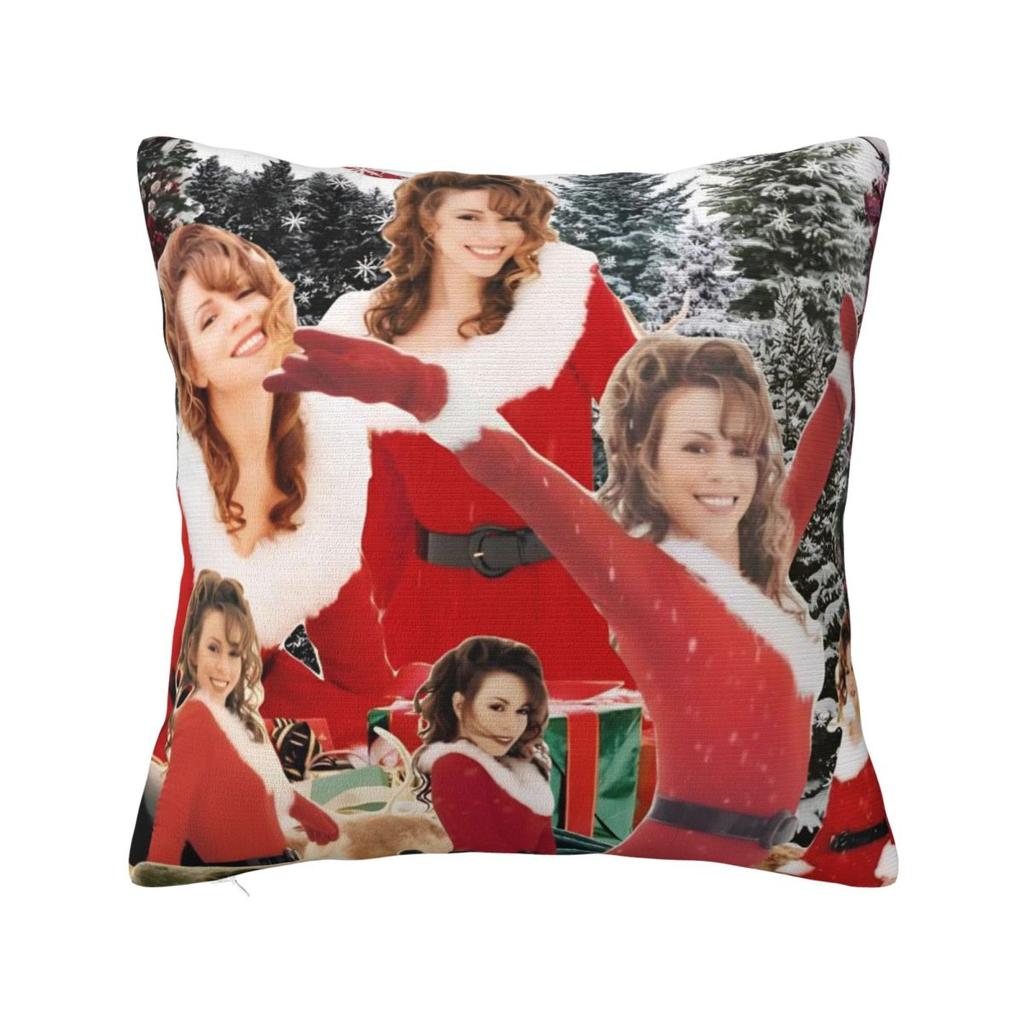 Mariah Carey American Singer Pillow Cover Morden Pillow Case Polyester Graphic Cushion Cover Pillowcases For Living Room Chair