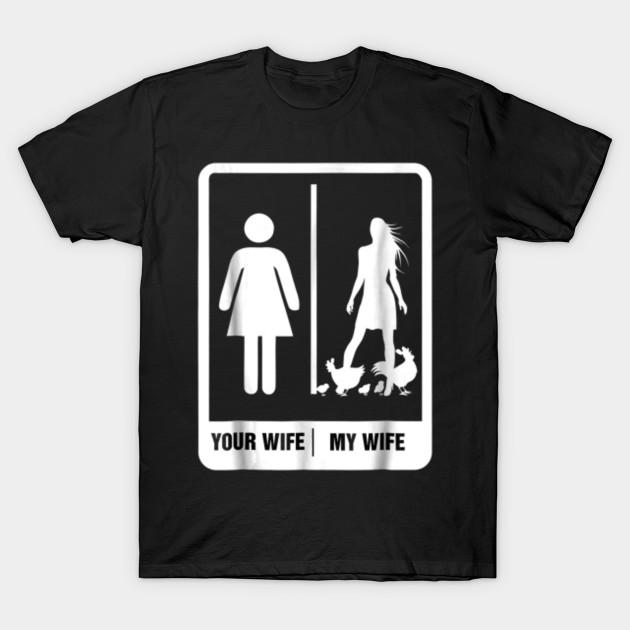 

Мужская черная футболка с принтом Супербольшая футболка футболка курица папа смешная день отца петух моя жена Бумага для термопереноса без вырезания Принт Хлопковая футболка M чёрный