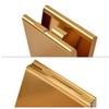 Ultra-thin Clamshell Cigarette Case 20 Sticks Aluminum Alloy Creative Folio Mens Personalized Custom Lettering Cigarette Case