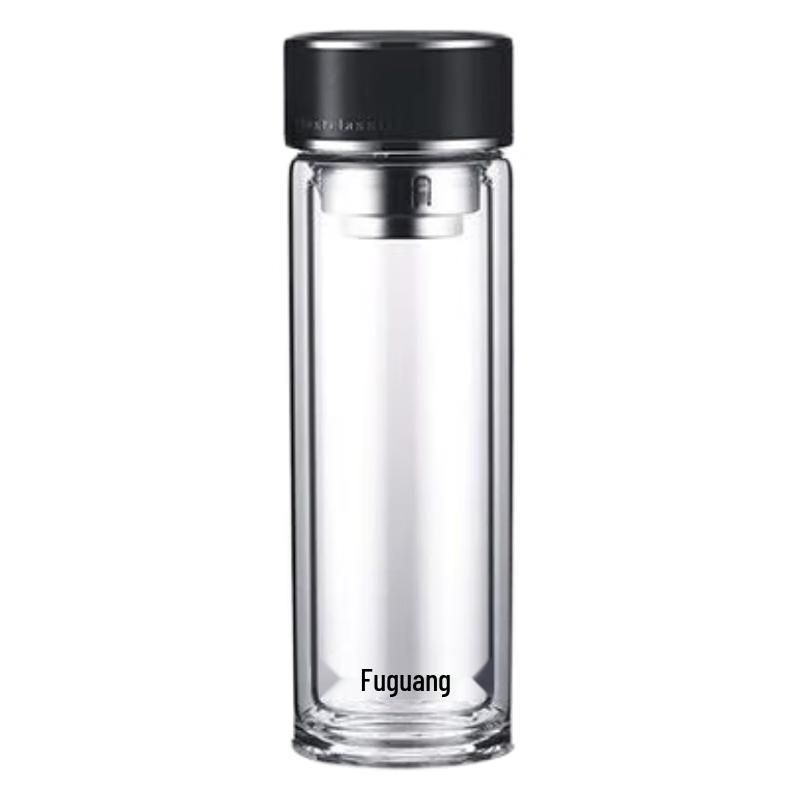 FUGUANG Mingcheng 330ml Double-Layer High Borosilicate Glass Cup