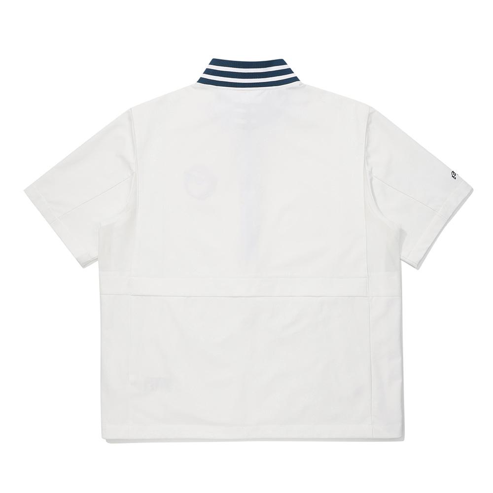 Malbon Golf Bucket Ventil Anorak White (Man)