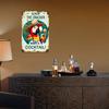 Parrot Cocktail Aluminum Metal Sign Perfect for Bars, Cafes and Resorts Decoration Bartender Collection and Entertainment Area