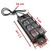 12V 50W/100W PTC Termostatický ohřívač Větrací termostat Topný prvek Elektrické topné příslušenství 1 ks