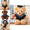 Graduation Teddy Bear Plush Bachelor's Clothing Cap Certificate Gift