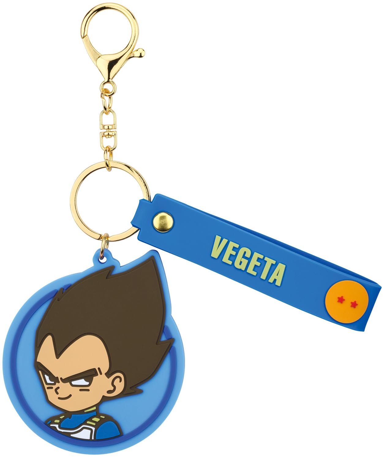 Брелок-маскот Skater ZRMKH2-A Резиновый Dragon Ball DAIMA Веджета (Мини) мальчиков Width 6.8 x Thickness