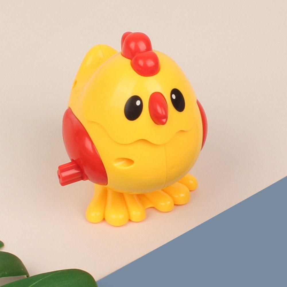 Chicken Girls Wind-Up Spring Chicken Toy Simulation Mini Jumping Chicken  Party Favors Decoration