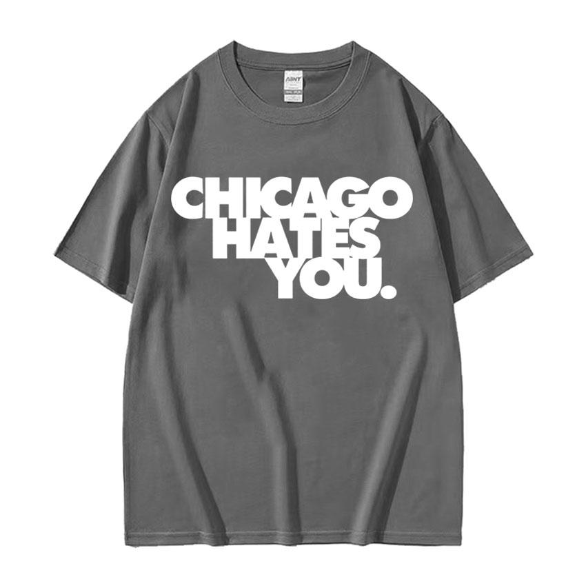 Rapper Chief Keef Chicago Hates You Same Style T Shirt Men Harajuku Hip Hop Vintage Tshirt Casual 100 Cotton Oversized Tshirts
