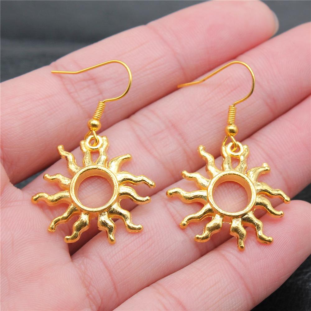 53 styles Inspired Jewellery Fashion Women Gifts Vintage Moon Sun Star Dangle Drop Earrings For Women Statement Wiccan Jewelry