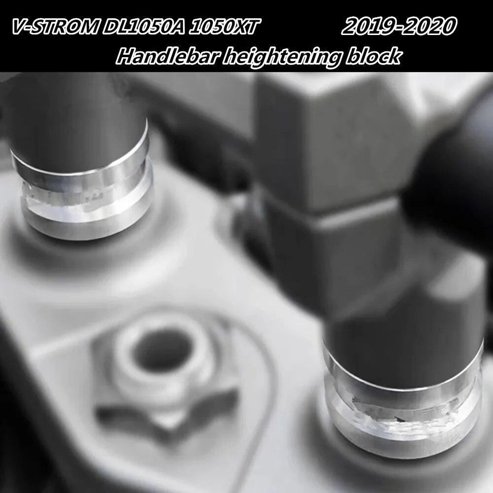Motorcycle Accessories CNC Handlebar Risers Height Up Adapters For Suzuki DL1050XT DL1050A V-Strom V Strom VSTROM DL1050
