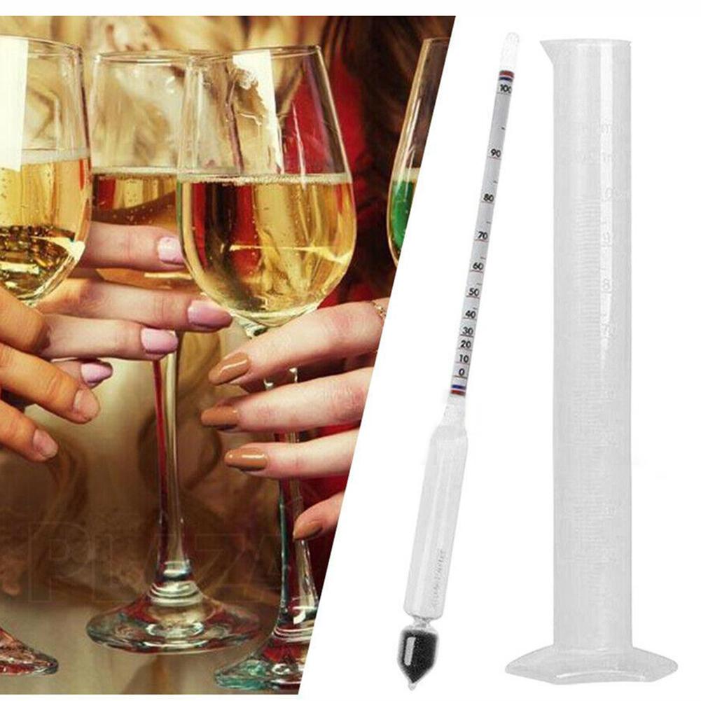 Přesný měřič alkoholu Destilační nástroj 0-100% měřič 31*2cm