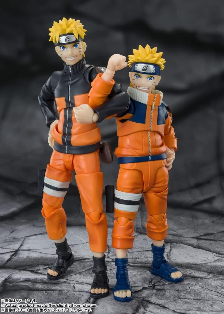 S.H.Figuarts NARUTO - Naruto Uzumaki - The Most Unexpected Ninja - Approximately 135mm ABS & PVC Painted Movable Figure BAS64181