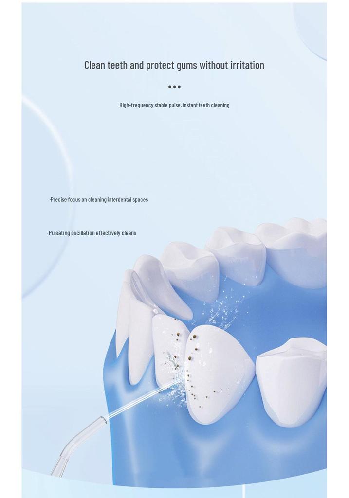 New Portable USB Electric Dental Scaler & Water Flosser for Oral Care