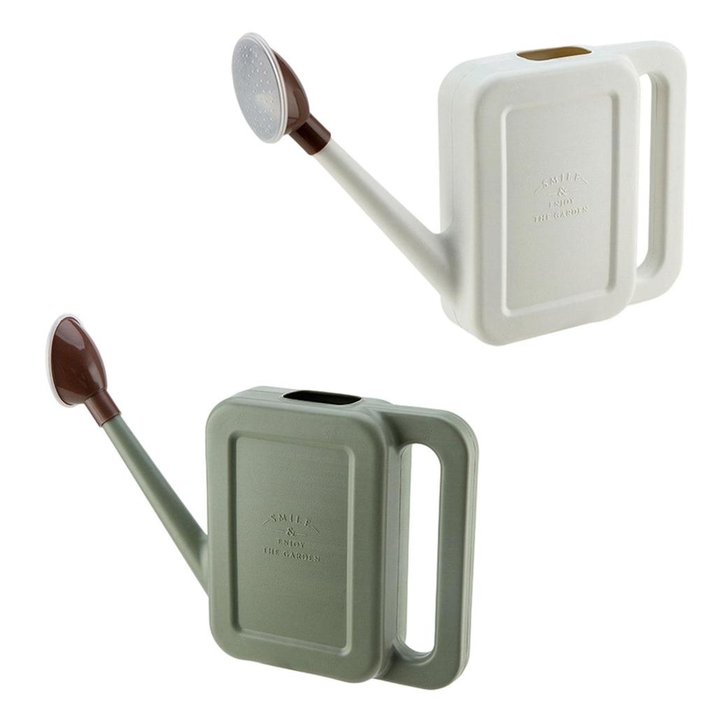 1L Watering Can for Indoor Outdoor Plants Long Spout Sturdy Removable Sprinkler Head Watering Pot for Houseplants Household