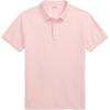 Polo Custom Slim Fit Polo de Cor Sólida com Bordado de Pônei Pequeno Camisas Polo Masculinas Rosa-Jardim MNPOKNI1N823380-650