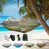 Outdoor Double Mosquito Net Hammock Camping Hanging Bed Swing Chair