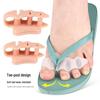 Triple-Hole Foot Arch Splitter with Shock Absorption Massage and Hallux Valgus Corrector Pad