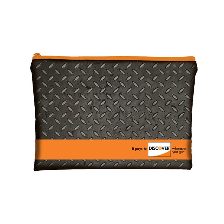 Fully Sublimated Polycotton Twill Zippered Cosmetic Case Bag customizable