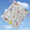 Large Sanrio Canvas Double-Sided Printed Drawstring Tote Bag, Eco-friendly Storage Solution