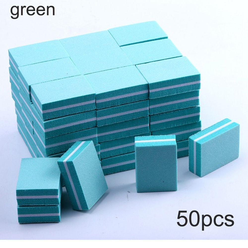 Strips Manicure Tool Colorful Sponge Nail Sanding Buffer Mini Nail File Polishing Block Nail Polish
