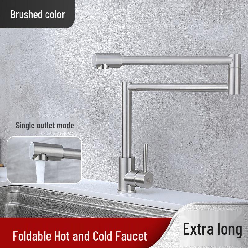 Zhuchuang Jingpin 304 Rotatable Retractable Faucet