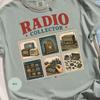 Vintage Radio Shirt, Retro Collector Tee with Antique Graphics