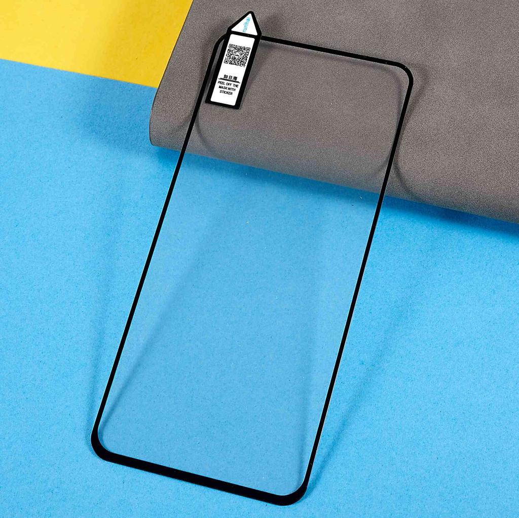 RURIHAI for Google Pixel 7 5G Full Covering Anti-abrasion Secondary Hardening 2.5D Full Glue HD Screen Protector Aluminum-silicon Glass Film