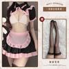 Sexy Lingerie Translucent Maid Maid Uniform Sexy Passion Transparent Nightdress Outfit Cute Cosplay Cover