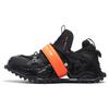 New LiNing Pan Gu Halo Cushioning Anti Slip And Wear Resistant Low Top Sports Casual Shoes Men's Black Orange AZGS101-1