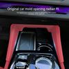 ABS Vaganza leather Central Control Gear Side Decorative Strips For BMW 5 Series G60 2025-2025 styles Car Interior Accessories