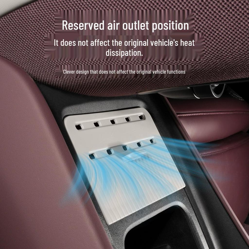Privacy-Protecting Hidden Storage Box for Xiaomi YU7 Console, Ideal for Car Accessories