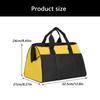 Portable Tool Bag for Men Wide Opening Storage Waterproof Organization for Tool Storage Handbag for Screwdriver