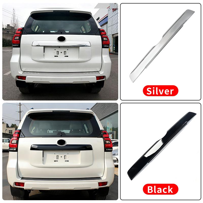 For Toyota 2023-2018 Land Cruiser Prado 150 LC150 Car Tailgate Decoration Strip Cover Panel Replacement Body Styling Accessories