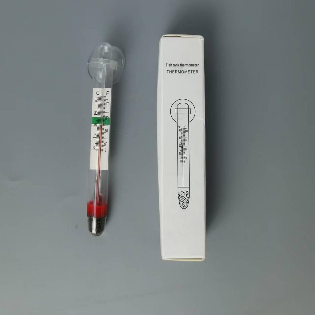 Little Fat Floating Glass Thermometer for Aquarium Temperature Measurement
