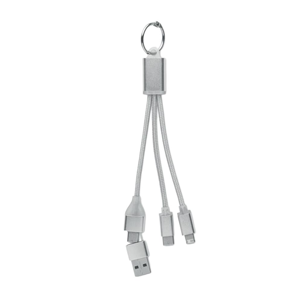 MidOcean 4 in 1 Keyring Charging Cable