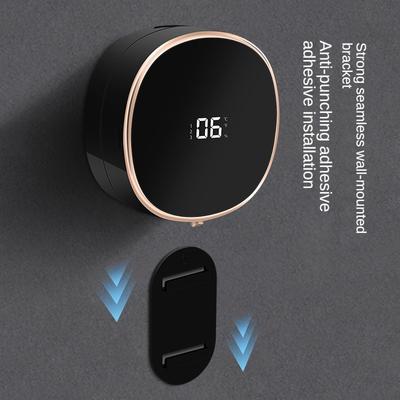 Dispenser di sapone liquido con sensore di movimento senza contatto, ricaricabile, impermeabile, schiuma, intelligente, per il bagno