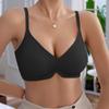 Women Plus Size Seamless Push Up Bra Anti-Sagging Full Coverage Brassiere