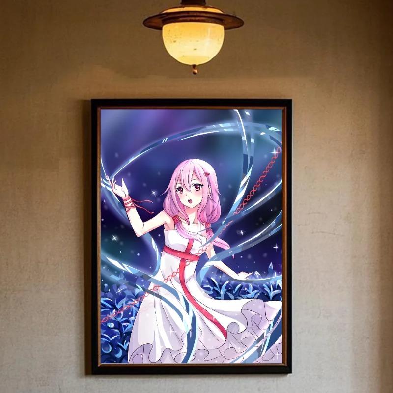 Guilty Crown Poster HD Art Sticky Wall Waterproof Home Living Room Bedroom Bar Aesthetic Decoration