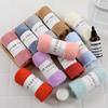 Plush Coral Fleece Towel 30x60cm Soft Absorbent Home Gift For Adults