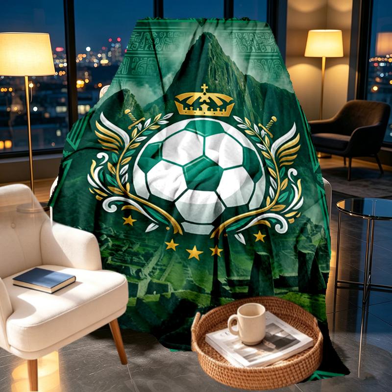 Club Santos Laguna Print Blanket - Soft & Comfortable, for Bedroom, Travel, Sofa, Home Decoration - Birthday Christmas Gift for Friend