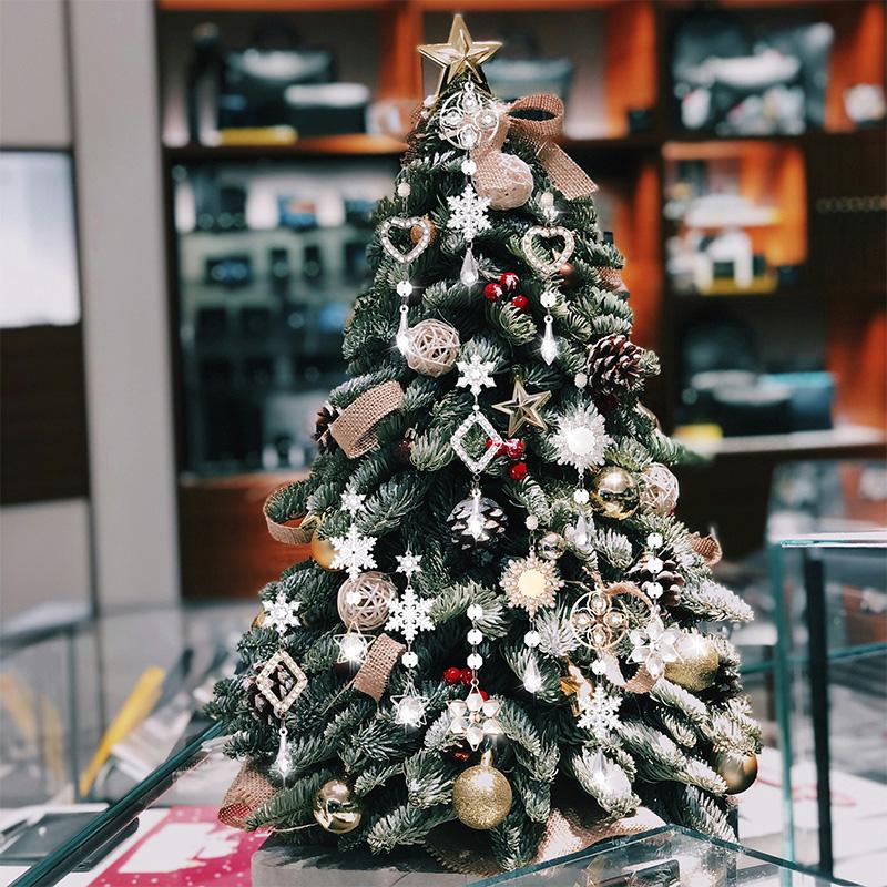 Christmas Acrylic Snowflake Icicles Drop Crystal Hanging Pendant Ornaments for Xmas Tree Holiday Party Decorations Winter Decor