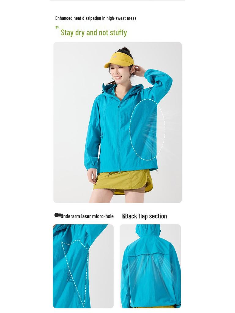 2026 Summer Ice Silk UPF50+ Sun Protection Jacket - Lightweight, Breathable Outdoor Sunscreen