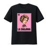 La Enojona Dona Florinda Chilindrina Chavodel8 Funny Mexican Loteria T Shirt Vintage Washed Breathable Designer Clothes Graphic