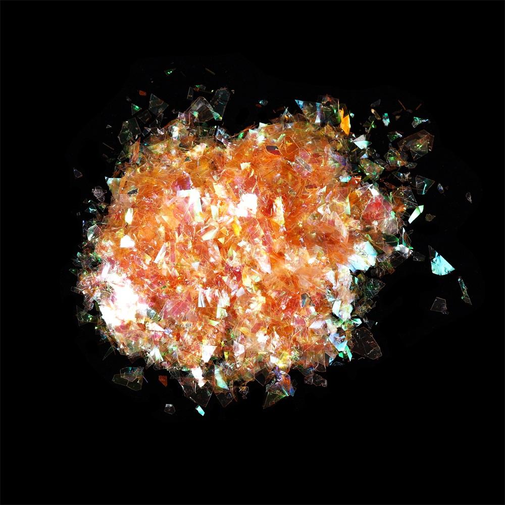 20g/bag Irregular Candy Colour Paper Scraps Epoxy Resin Fillings Sequin Silicone Paillettes For Epoxy Resin Mold Filler Nail Art