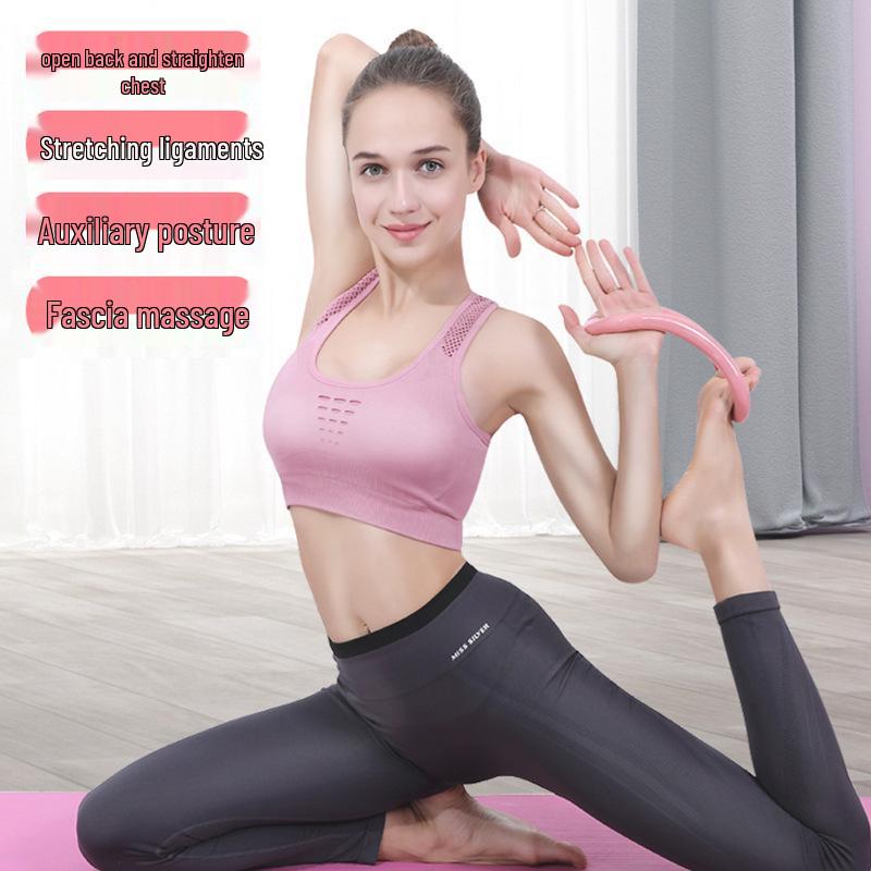 Magic Yoga Ring for Shoulder and Back Stretching, Pilates, and Fitness Massage