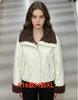 Winter down cotton-padded clothes for women's new large lapel collar short thickened pie to overcome cotton-padded clothes and cotton-padded jackets