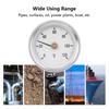 63mm Dial Pipe Thermometer 0-120℃ Bimetal Clip on Spring Thermometer IP55 Easy Installation Temperature Gauge