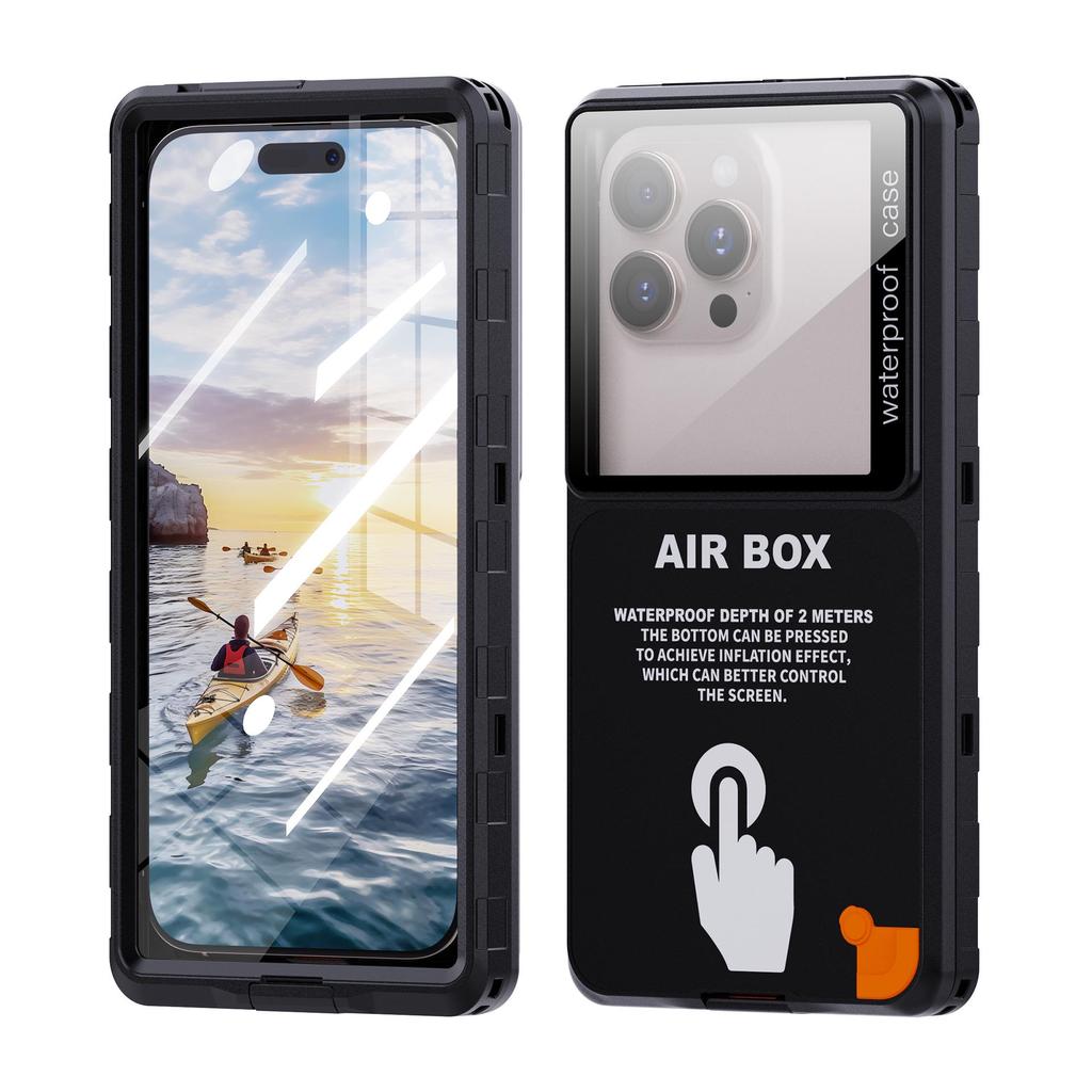 6.9-Inch Waterproof Phone Case for Apple, Samsung, Huawei - Full Coverage Outdoor Protective Cover