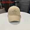 Cap Fashionable Baseball With Alphabet And Cat Embroidery Design For Daily