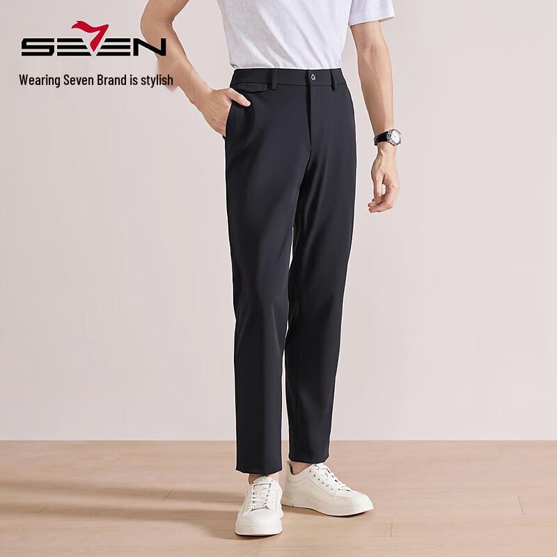 Septwolves Men s Four-Way Stretch Casual Business Trousers 34